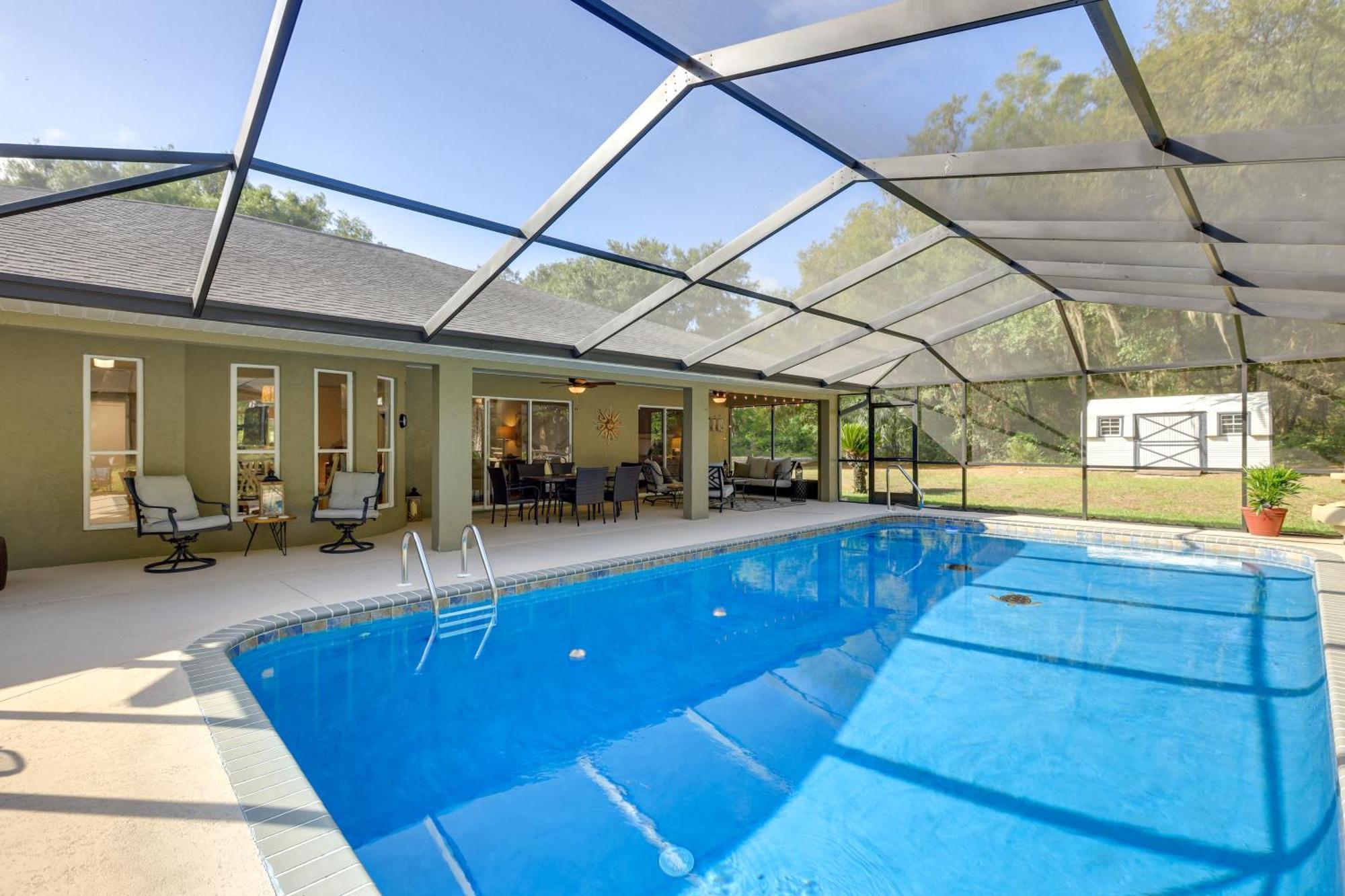 8 Mi To Rainbow Springs Dunnellon Area Home! Exteriör bild