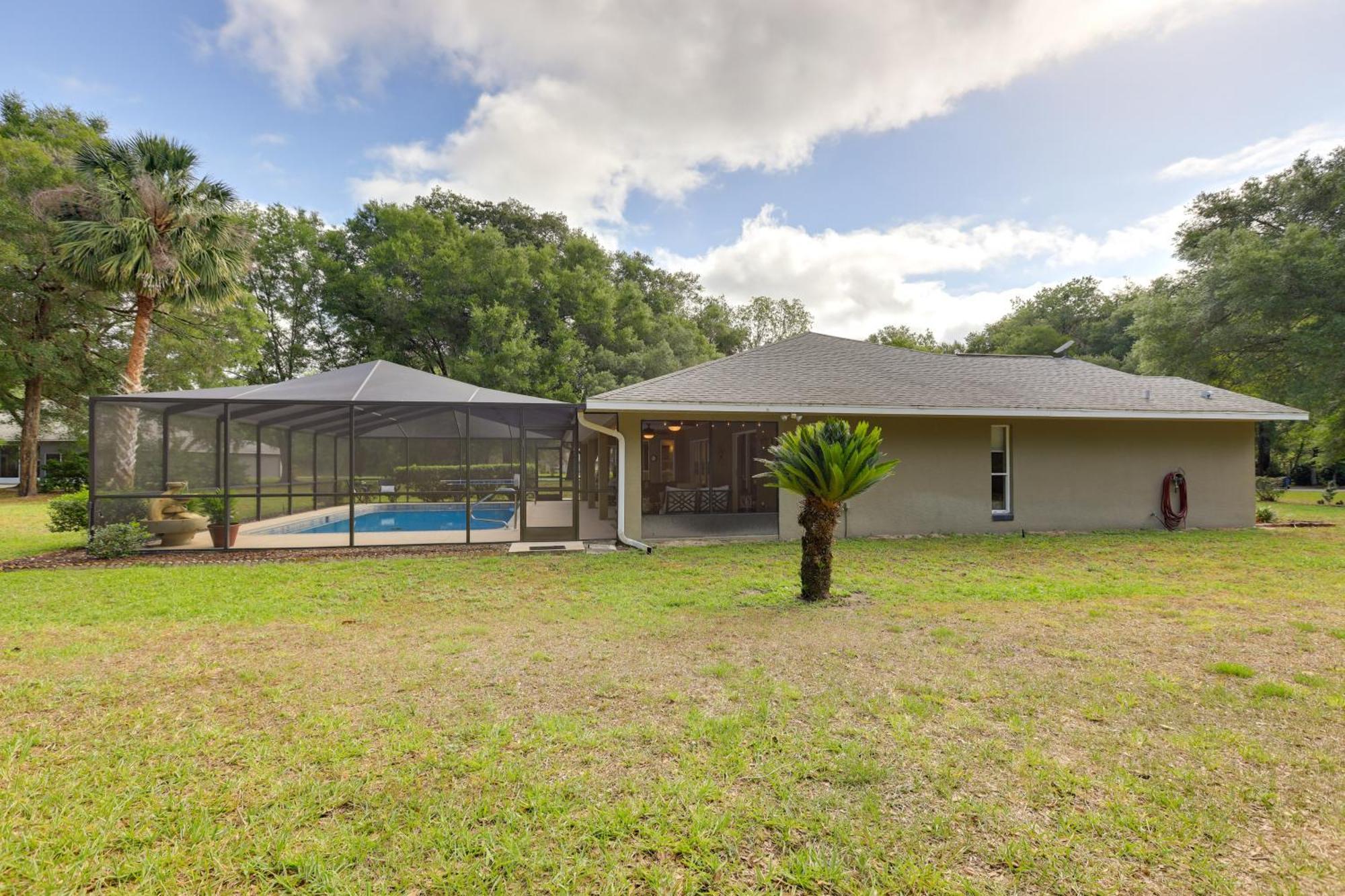 8 Mi To Rainbow Springs Dunnellon Area Home! Exteriör bild