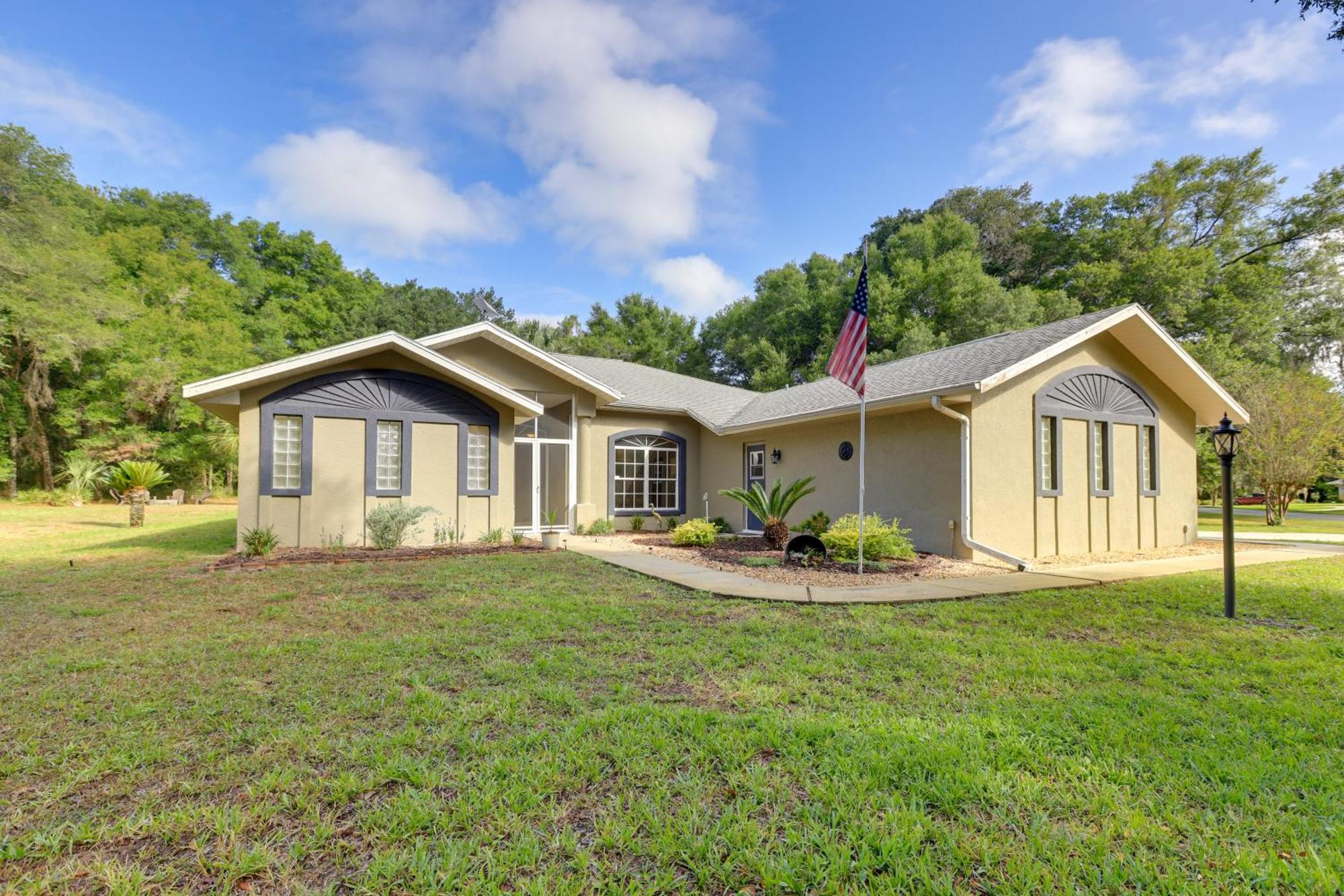 8 Mi To Rainbow Springs Dunnellon Area Home! Exteriör bild