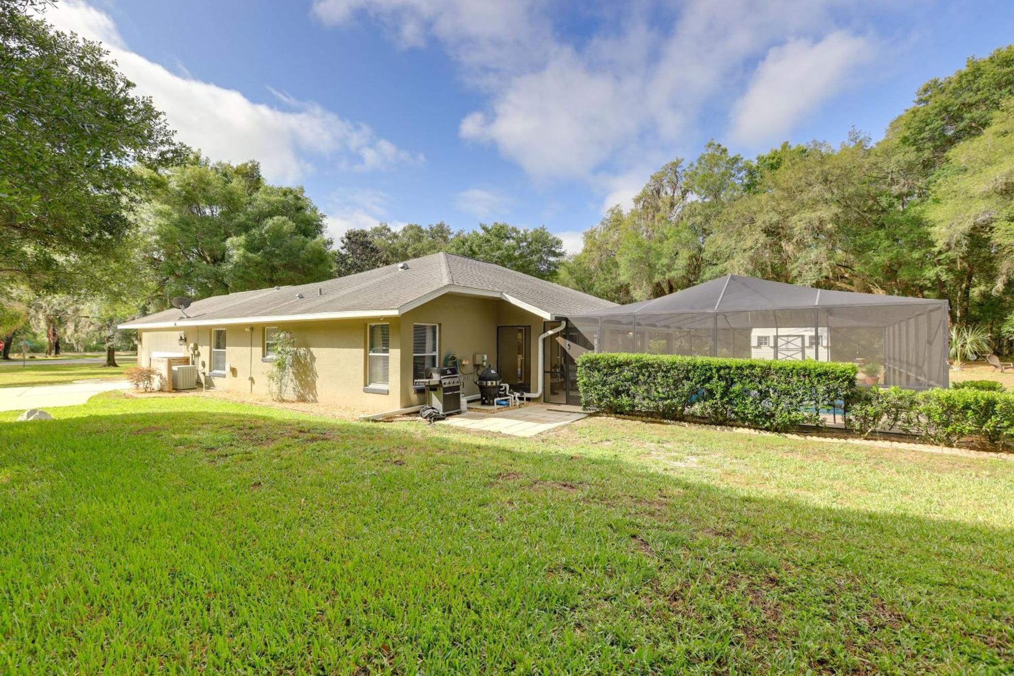 8 Mi To Rainbow Springs Dunnellon Area Home! Exteriör bild
